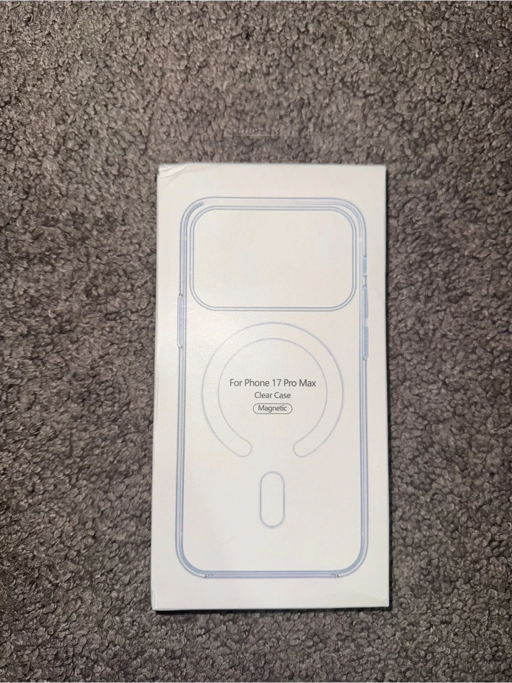 Clear Magnetic iPhone 17 Pro Max Case - Transparent